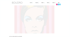Desktop Screenshot of boudrostudio.com